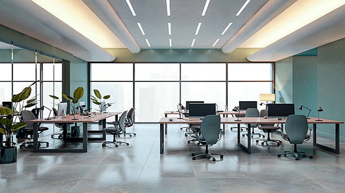 Intérieur de bureau contemporain - espace de coworking - Activ Solution